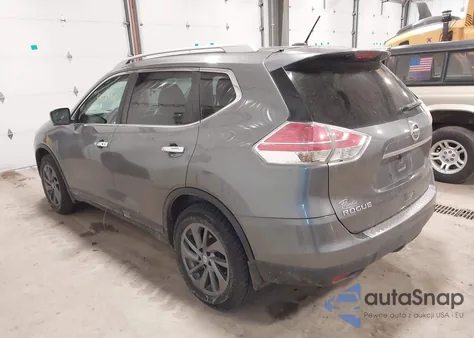 2016 Nissan Rogue Sl from USA, damaged, VIN 5N1AT2MV4GC800382